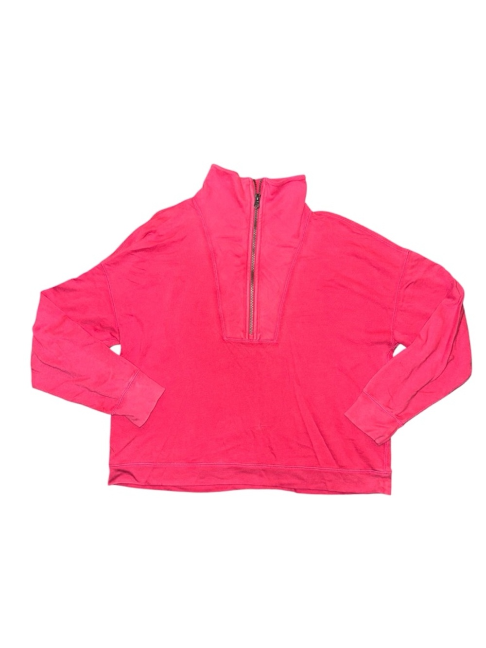 J. Crew Magic Rinse Half-Zip Sweatshirt